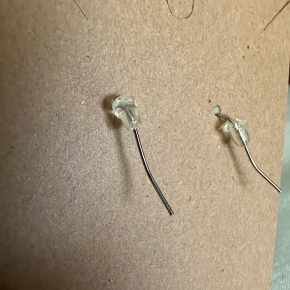 Cheerleader Dangle Pierced Earrings Silver Tone New in package Gift - Picture 4 of 5